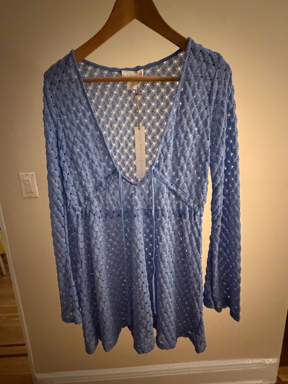 House of Harlow 1960 Cover Up Long Sleeve Dress